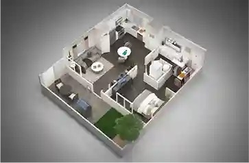 1 Bedroom Apartments